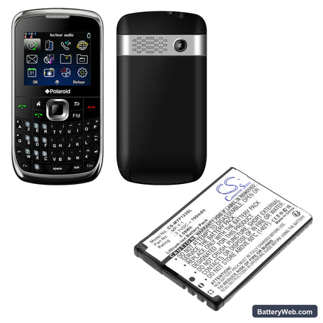 MyPhone 1230 Replacement Battery, 3.7V, 700mAh, Li-ion 6