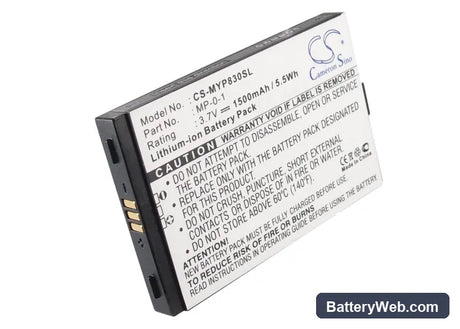 MyPhone 8830 Replacement Battery, 3.7V, 1500mAh, Li-ion 5