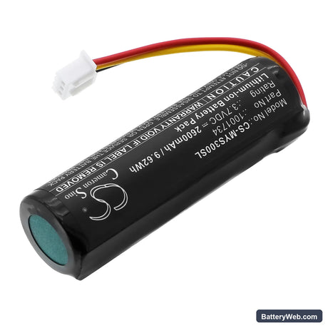 Envitec 1001844 Replacement Battery, 3.7V, 2600mAh, Li-ion 2