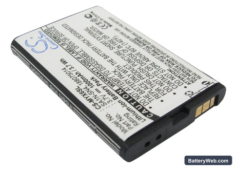 Sagem MY-X6 Replacement Battery, 3.7V, 1000mAh, Li-ion 2