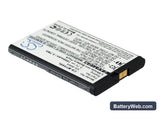 Sagem MYX-8 Replacement Battery, 3.7V, 1000mAh, Li-ion 3