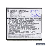 Navon Mizu M402 Replacement Battery, 3.7V, 1400mAh, Li-ion 3