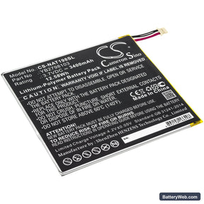 ONN ONA19TB002 Replacement Battery, 3.7V, 3400mAh, Li-Polymer 1