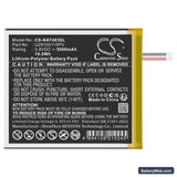 ONN Surf 8" 3rd Replacement Battery, 3.8V, 5000mAh, Li-Polymer 3