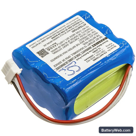 Nonin 7500 Pulse Oximeter Replacement Battery, 7.2V, 2000mAh, Ni-MH 2