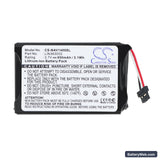 Navigon 1400 Replacement Battery, 3.7V, 850mAh, Li-ion 3
