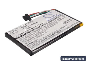 Navigon 2100 Max Replacement Battery, 3.7V, 1200mAh, Li-Polymer 1