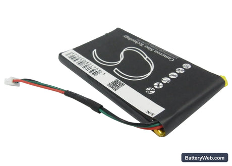 Navigon 3300 Replacement Battery, 3.7V, 1200mAh, Li-Polymer 3