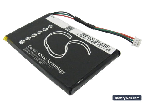 Navigon 3300 Replacement Battery, 3.7V, 1200mAh, Li-Polymer 4