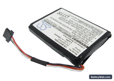 Navigon 5100 Replacement Battery, 3.7V, 1200mAh, Li-ion 2