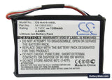 Navigon 5100 Replacement Battery, 3.7V, 1200mAh, Li-ion 5
