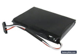 Navigon Triansonic PNA 7000 Replacement Battery, 3.7V, 1230mAh, Li-Polymer 3