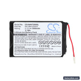 Navigon 72 Easy Replacement Battery, 3.7V, 1000mAh, Li-ion 3