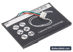 Navigon 81xx Replacement Battery, 3.7V, 1300mAh, Li-Polymer 1