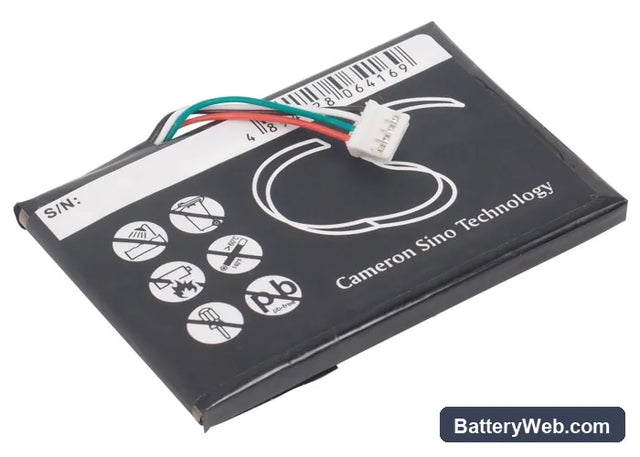 Navigon 81xx Replacement Battery, 3.7V, 1300mAh, Li-Polymer 1