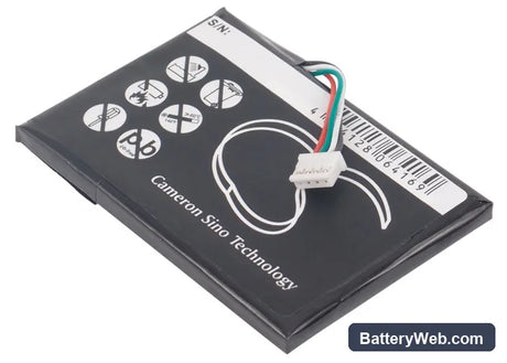 Navigon 81xx Replacement Battery, 3.7V, 1300mAh, Li-Polymer 2