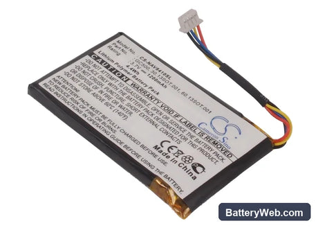 Navigon 8410 Replacement Battery, 3.7V, 1200mAh, Li-Polymer 1