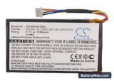 Navigon 8410 Replacement Battery, 3.7V, 1200mAh, Li-Polymer 6