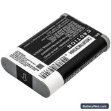 Canon PowerShot N100 Replacement Battery, 3.6V, 1900mAh, Li-ion 4