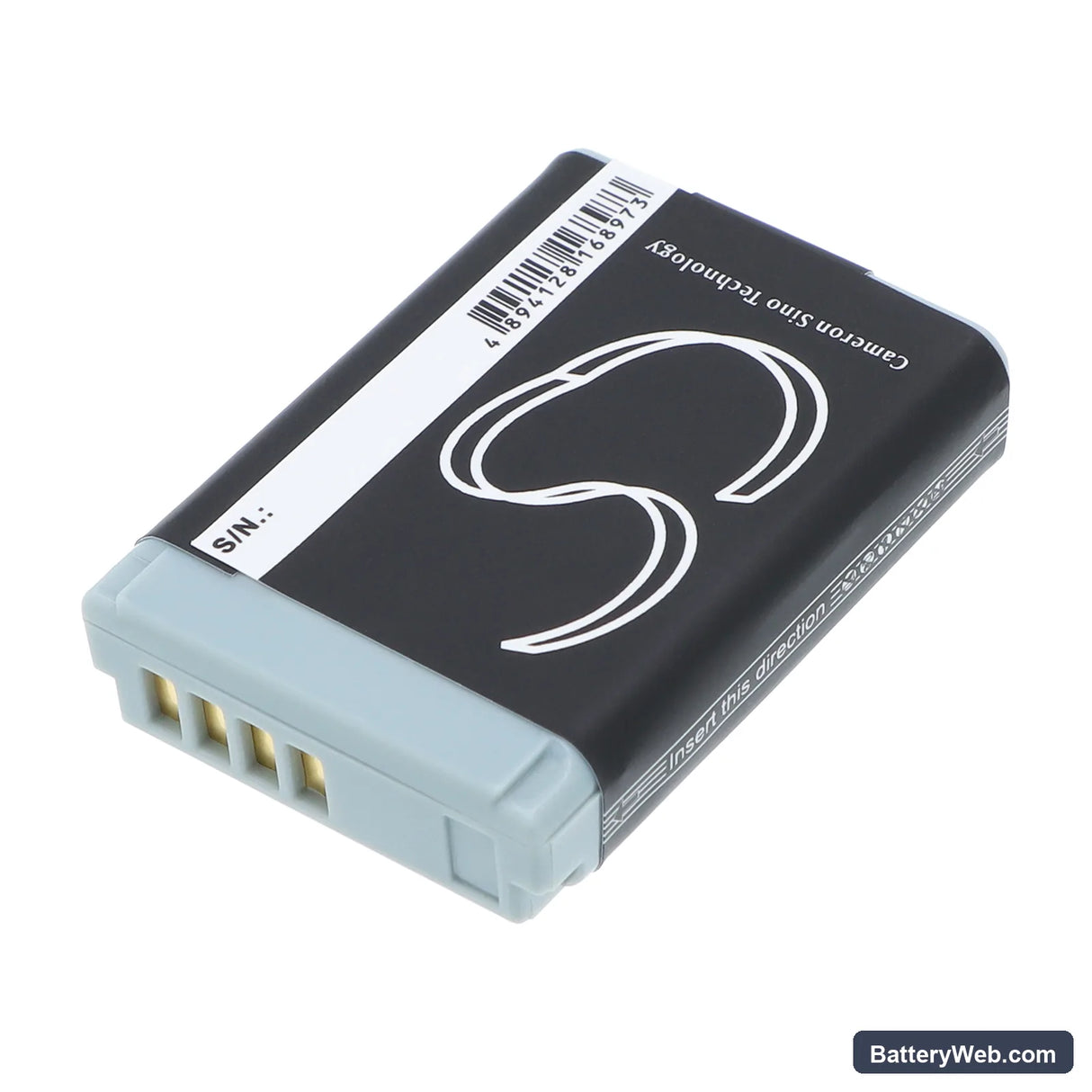 Canon PowerShot G5 X Replacement Battery, 3.7V, 1250mAh, Li-ion 3
