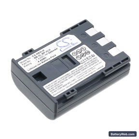Canon BP-2LH Replacement Battery, 7.4V, 600mAh, Li-ion 1