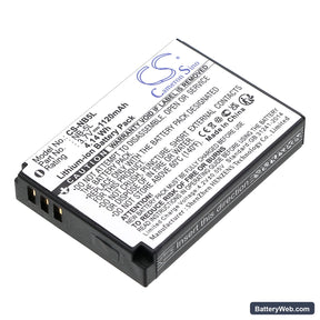 Canon IXY 830 IS Replacement Battery, 3.7V, 1120mAh, Li-ion 1