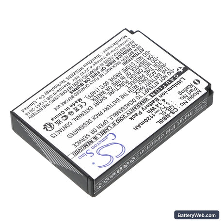 Canon IXY 830 IS Replacement Battery, 3.7V, 1120mAh, Li-ion 2