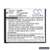 Canon Digital IXUS 200 IS Replacement Battery, 3.7V, 850mAh, Li-ion 3