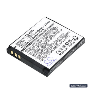 Canon PowerShot A3000 Replacement Battery, 3.7V, 740mAh, Li-ion 1
