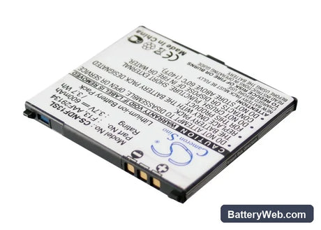 NTT DoCoMo F-04B Replacement Battery, 3.7V, 600mAh, Li-ion 1