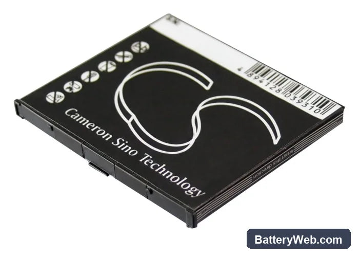 NTT DoCoMo F-04B Replacement Battery, 3.7V, 600mAh, Li-ion 4