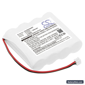 Indexa Repeater 9000FR 35516 Replacement Battery, 4.8V, 800mAh, Ni-CD 1