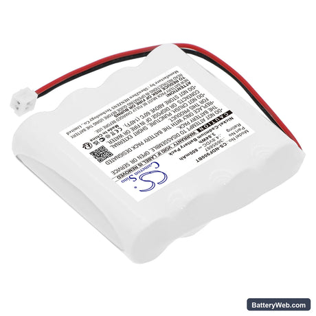 Indexa Repeater 9000FR 35516 Replacement Battery, 4.8V, 800mAh, Ni-CD 2