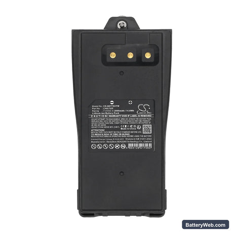 Entel HT640 Replacement Battery, 7.4V, 2000mAh, Li-ion 5