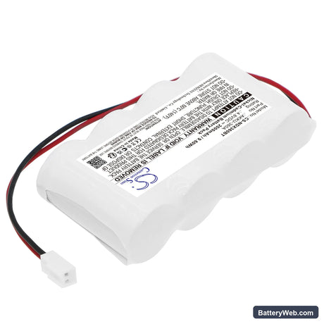 Indexa OS360A Replacement Battery, 4.8V, 2000mAh, Ni-CD 2