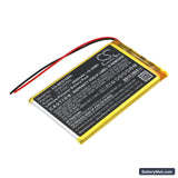 SNK Neo Geo X Gold Handheld Console Replacement Battery, 3.7V, 2800mAh, Li-Polymer 1