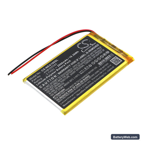 SNK Neo Geo X Gold Handheld Console Replacement Battery, 3.7V, 2800mAh, Li-Polymer 1