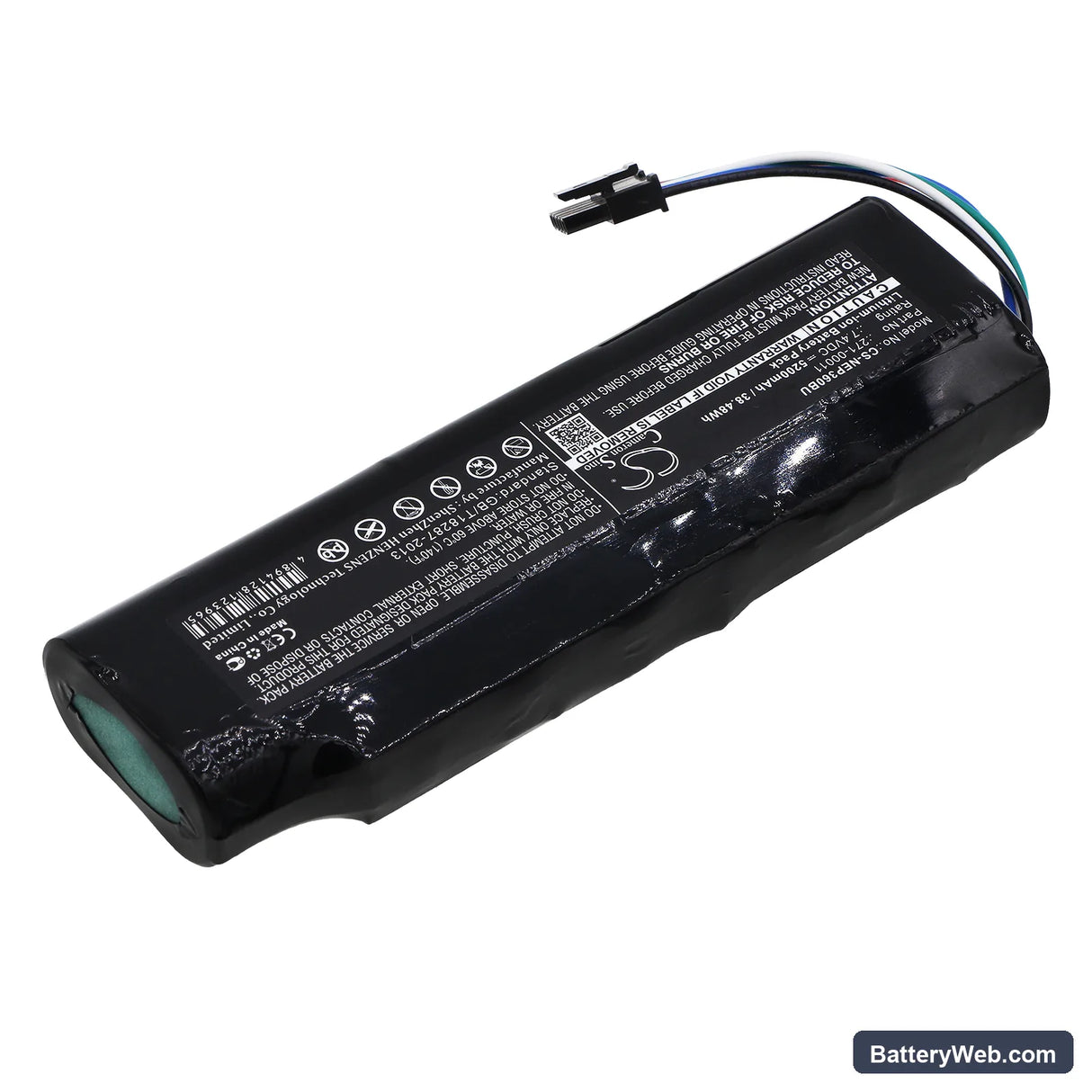Nexergy Netapp N3600 Replacement Battery, 7.4V, 5200mAh, Li-ion 2