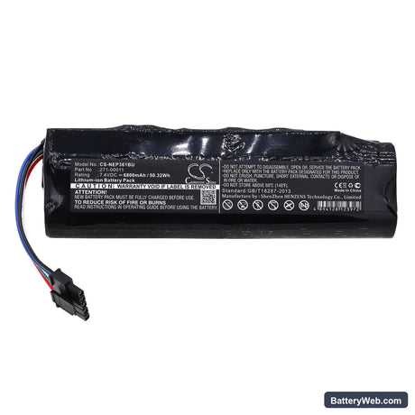 Nexergy Netapp N3600 Replacement Battery, 7.4V, 6800mAh, Li-ion 3