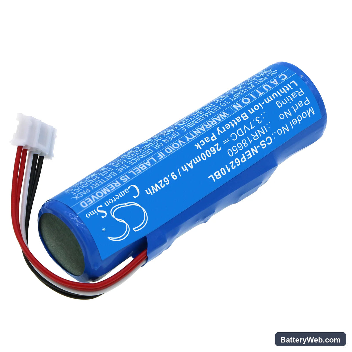 PAYTIVO EFT-POS 6210 Replacement Battery, 3.7V, 2600mAh, Li-ion 2