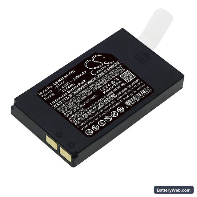 NEWPOS NEW8110 Replacement Battery, 7.4V, 2100mAh, Li-ion 1