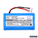 Geidea OM-A880 Replacement Battery, 7.4V, 2600mAh, Li-ion 3