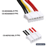 Geidea OM-A880 Replacement Battery, 7.4V, 2600mAh, Li-ion 6