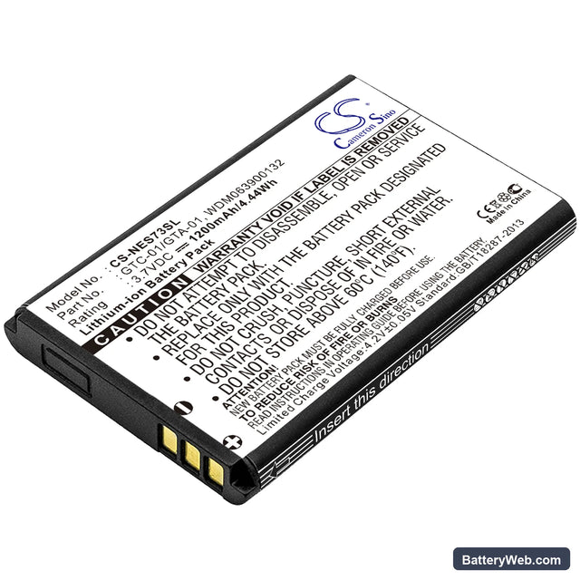 Neo 1973 Replacement Battery, 3.7V, 1200mAh, Li-ion 1