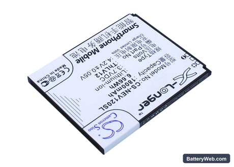 Neo V12 Replacement Battery, 3.7V, 1800mAh, Li-Polymer 2