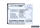 Neo V12 Replacement Battery, 3.7V, 1800mAh, Li-Polymer 5