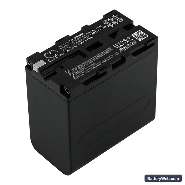 Video Devices Sound Devices 633 mixer Replacement Battery, 7.4V, 7800mAh, Li-ion 1