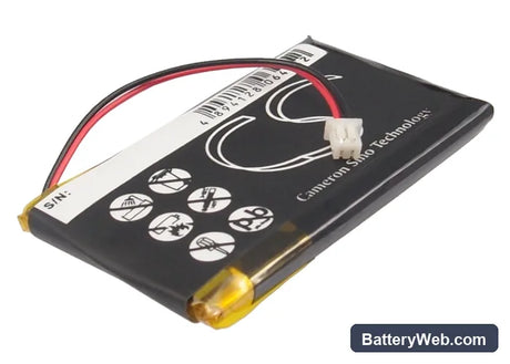 NavGear GT-35 3D Replacement Battery, 3.7V, 700mAh, Li-Polymer 3