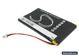 NavGear StreetMate GP-43 Replacement Battery, 3.7V, 1200mAh, Li-Polymer 3