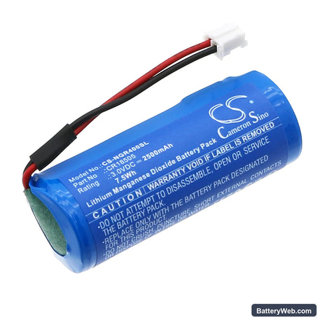 NextCentury TR4 Transceiver Replacement Battery, 3V, 2500mAh, Li-MnO2 1